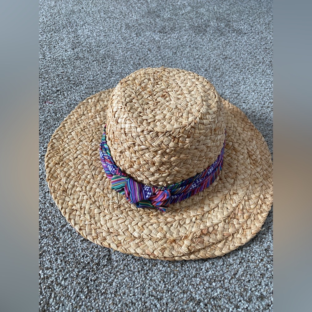 Cappelli straw hat women one size